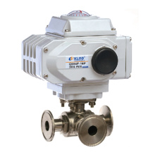 KLQD Q984F Series Electric Sanitary  3-Way Ball Valve